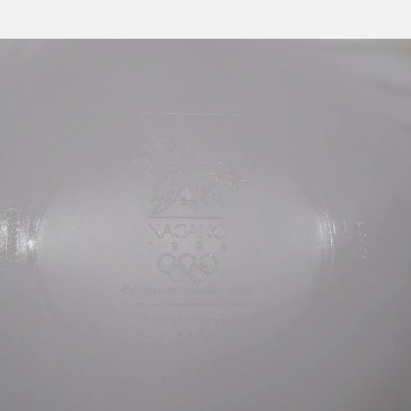 Vintage NAGANO 1998 Olympic OFFICIAL Supplier Plat - Picture 7 of 7